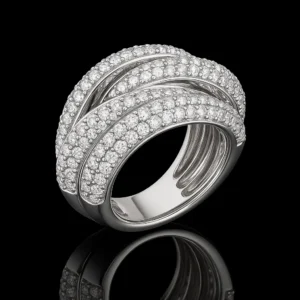 Arricciato Curled Diamond Ring Nº1