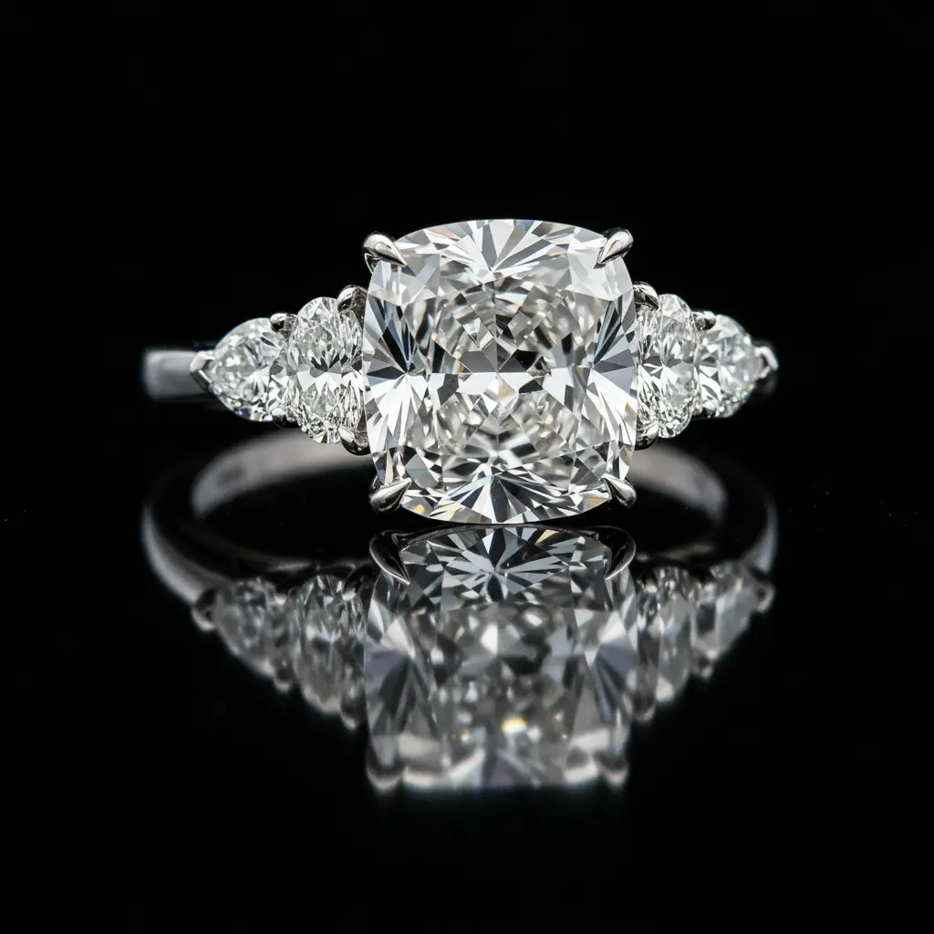 Cushion Five Stone Pear Nº1