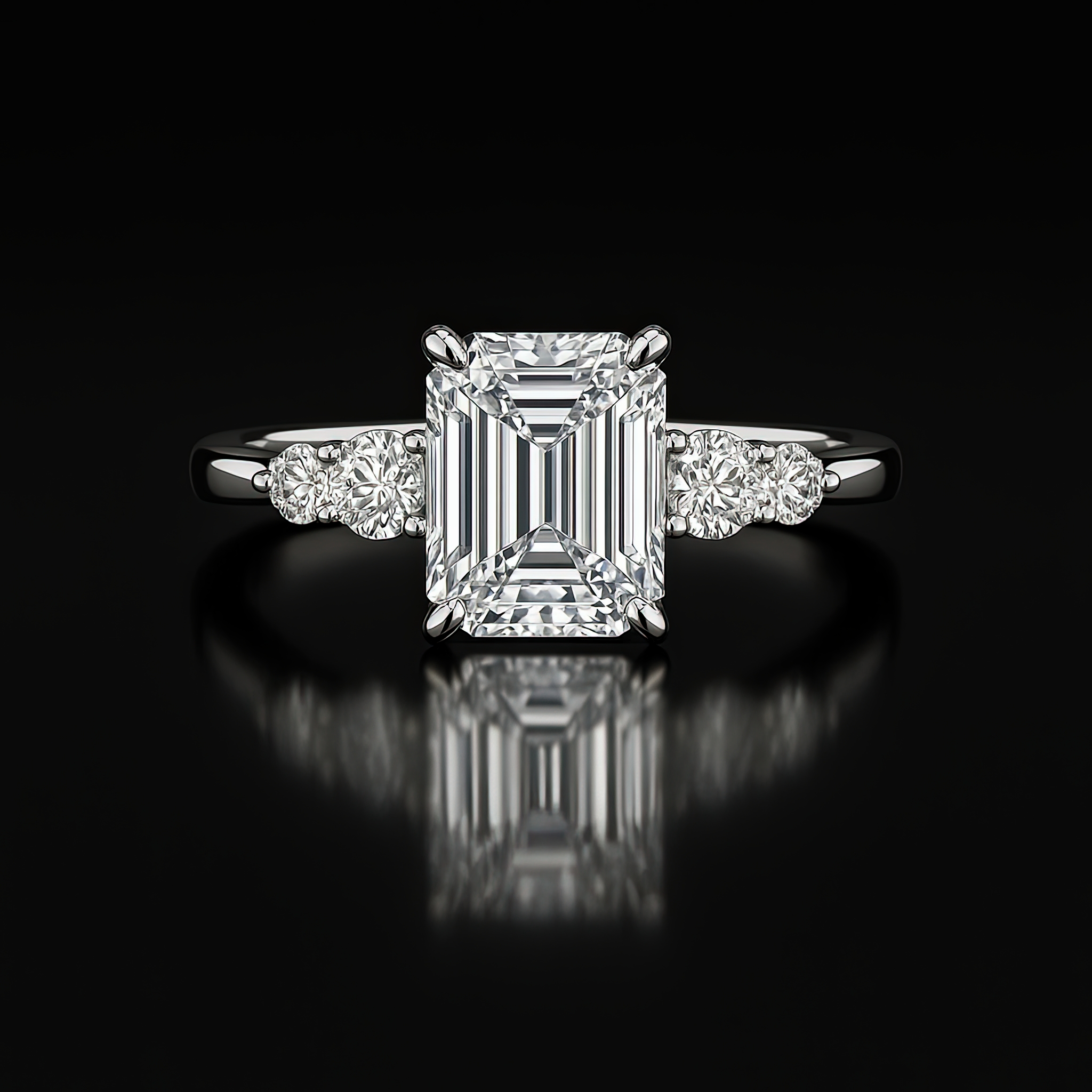 Emerald Five Stone Round Nº1