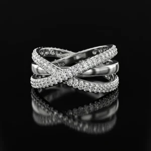 Intrecciati Intertwined Diamond Ring Nº3