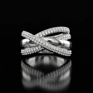 Intrecciati Intertwined Diamond Ring Nº6