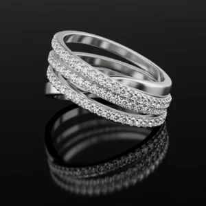 Intrecciati Intertwined Diamond Ring Nº7