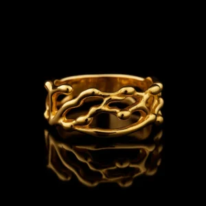 Liquid Nature Inspired Ring Nº10