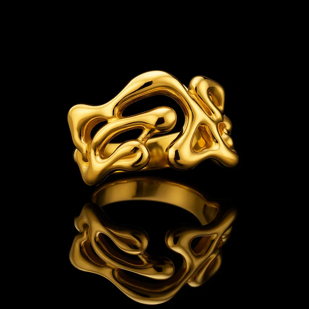 Liquid Nature Inspired Ring Nº2