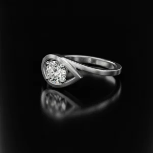 Modern Engagement Ring Nº10