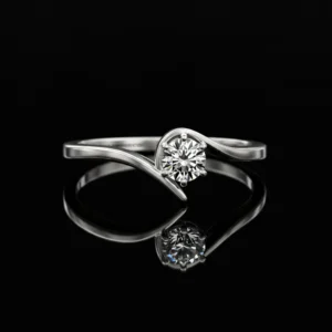 Modern Engagement Ring Nº14