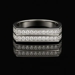 Piazza Square Diamond Ring Nº19