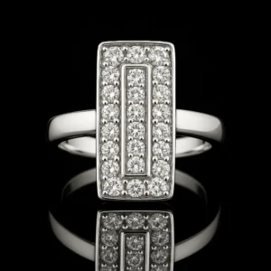 Piazza Square Diamond Ring Nº21