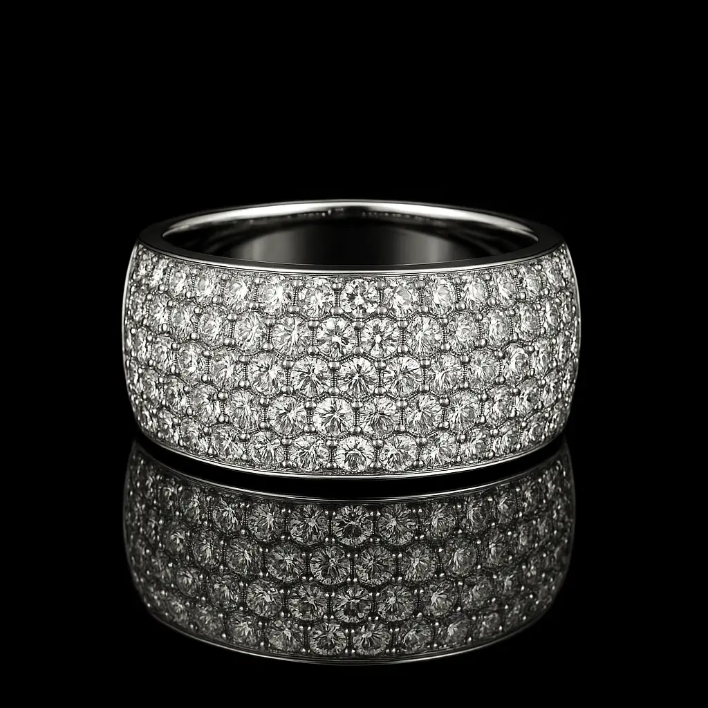 Piazza Square Diamond Ring Nº22