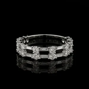 Pizzo Tessuto Lace Diamond Ring Nº5