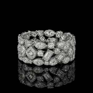 Pizzo Tessuto Lace Diamond Ring Nº7