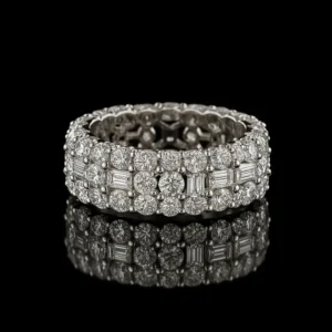 Pizzo Tessuto Lace Diamond Ring Nº9